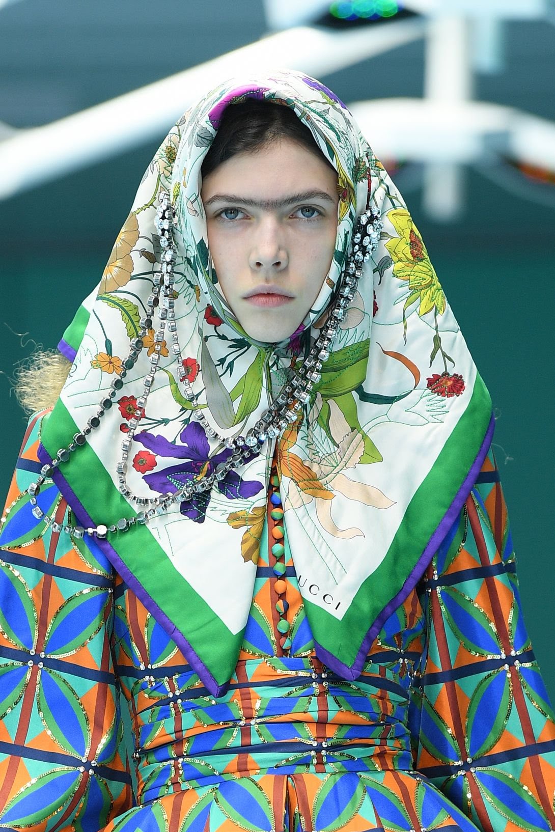 gucci hospital gown